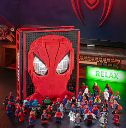 Spiderman Brick Book